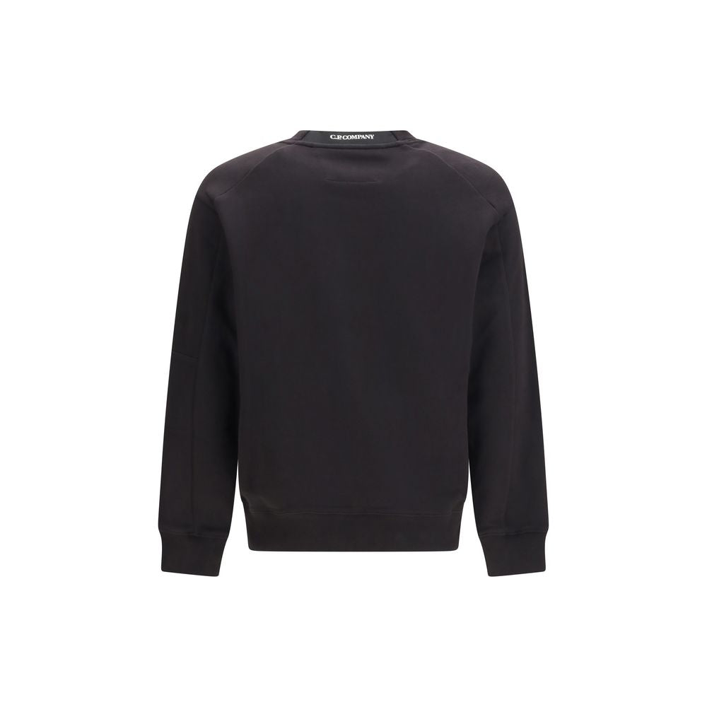 Black Cotton Sweatshirt