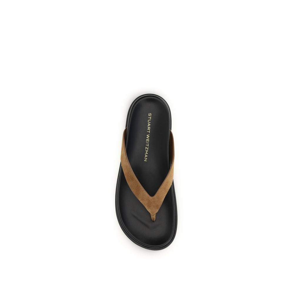 Multicolor Calf Leather Bos Taurus Flip-Flop Sandals