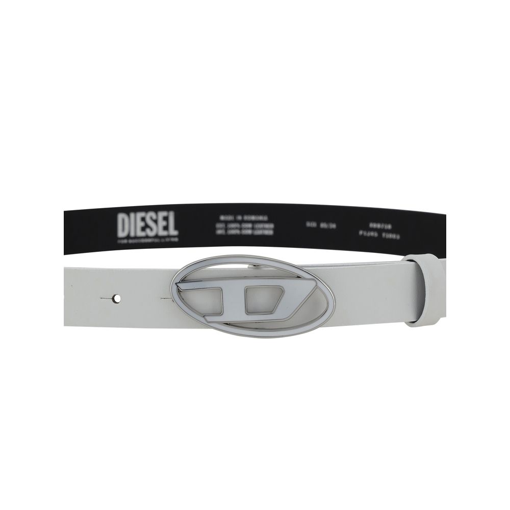 White Calf Leather Bos Taurus Regular Belt