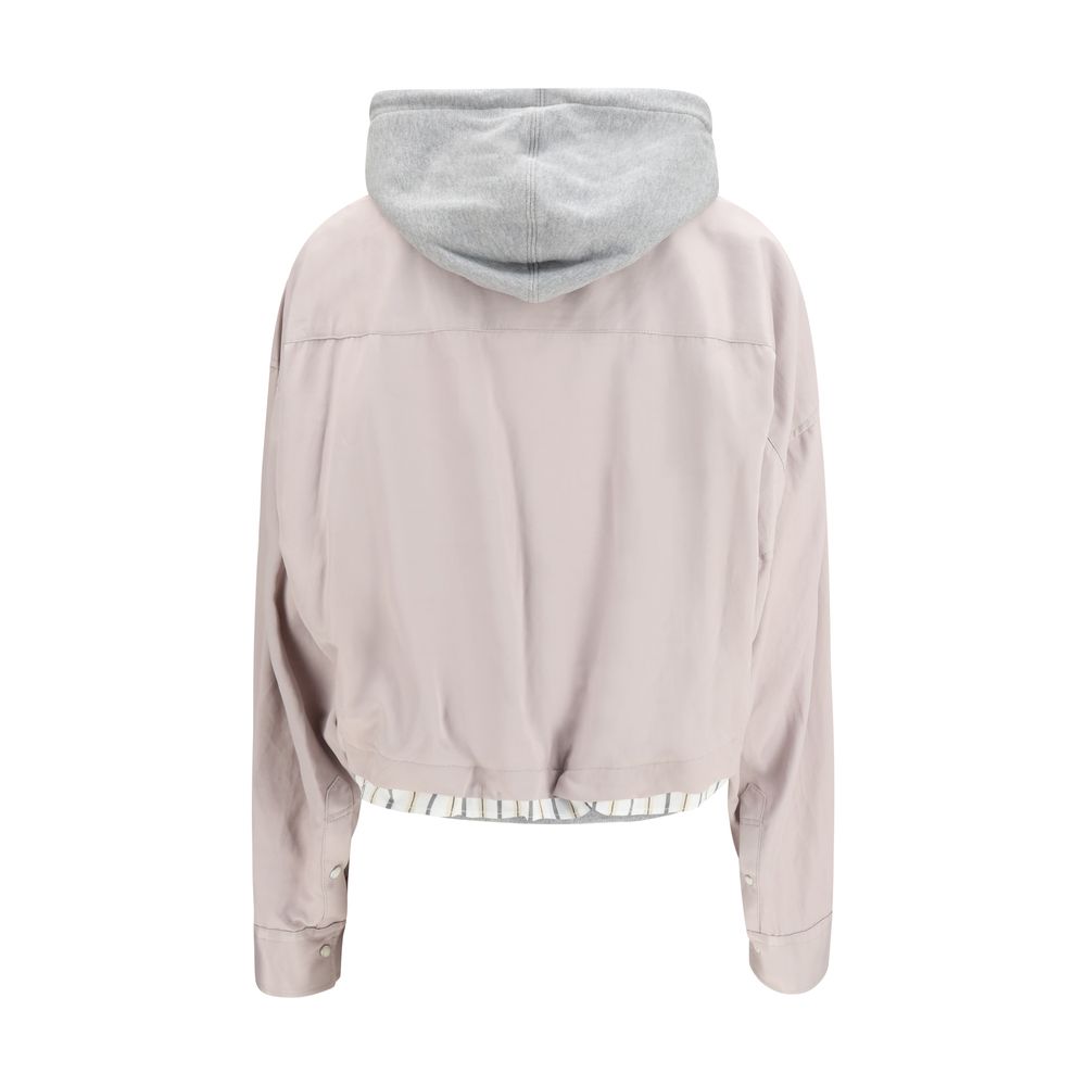 Multicolor Rayon Jackets And Coat