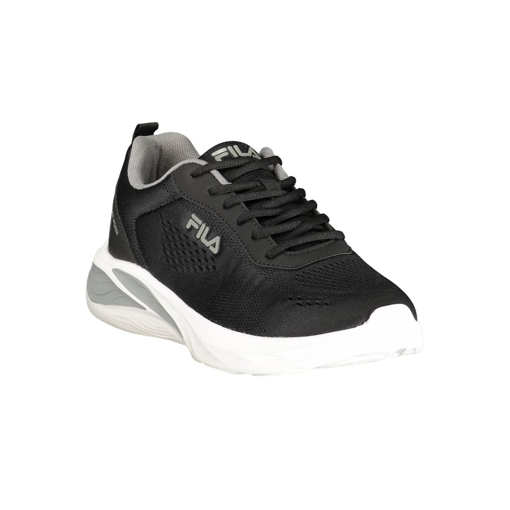 Nero Polyurethane Men Sneaker