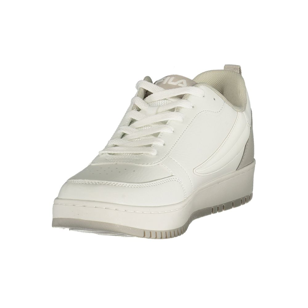 Bianco Polyurethane Men Sneaker