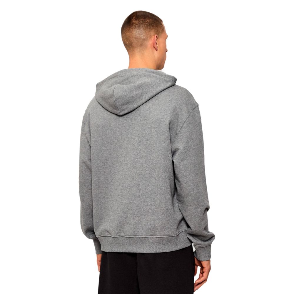 Gray Cotton Hoodie