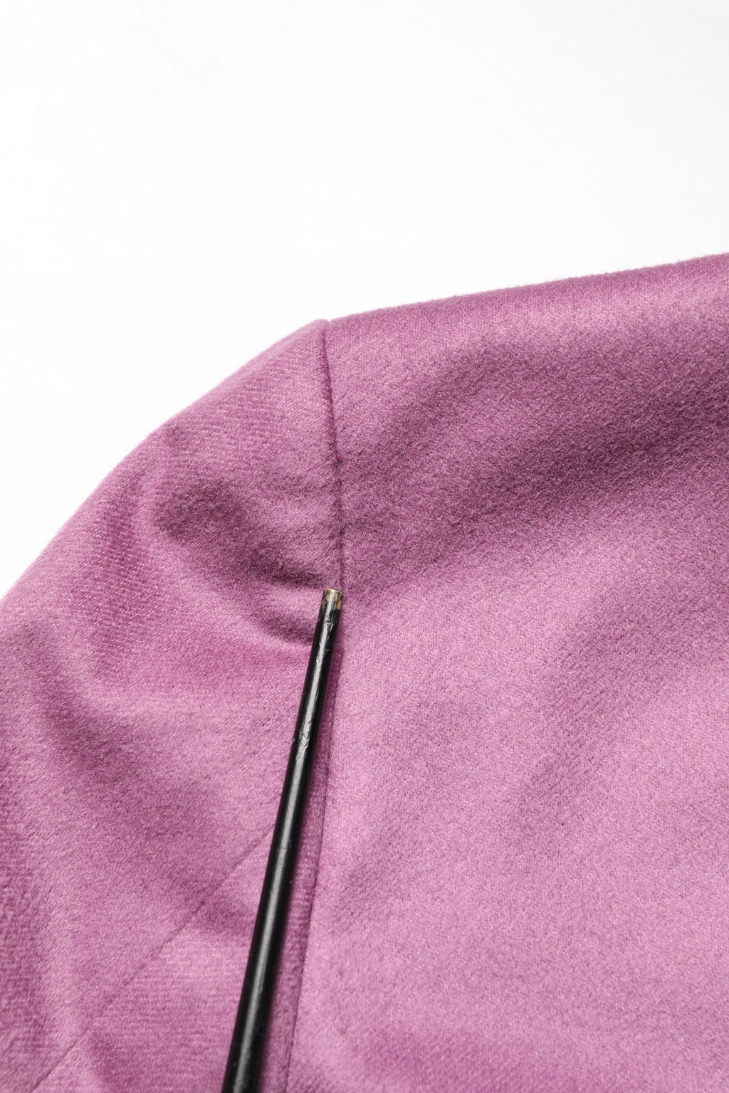 Purple Cashmere Slim Fit Coat Jacket Blazer