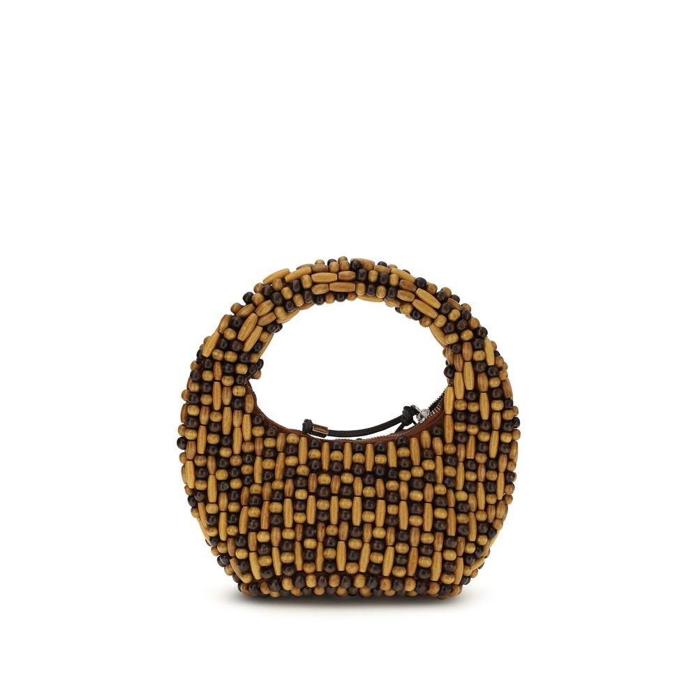 Brown Other Fibres Handbag