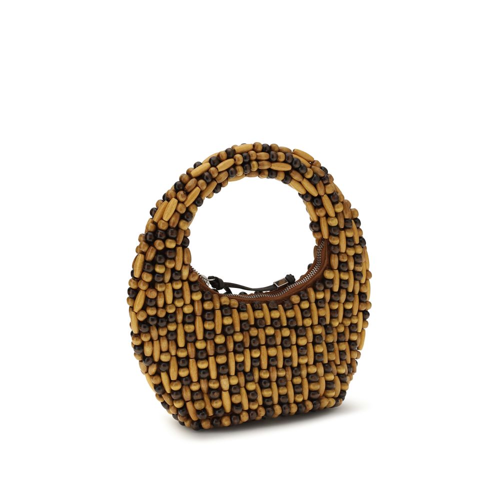 Brown Other Fibres Handbag