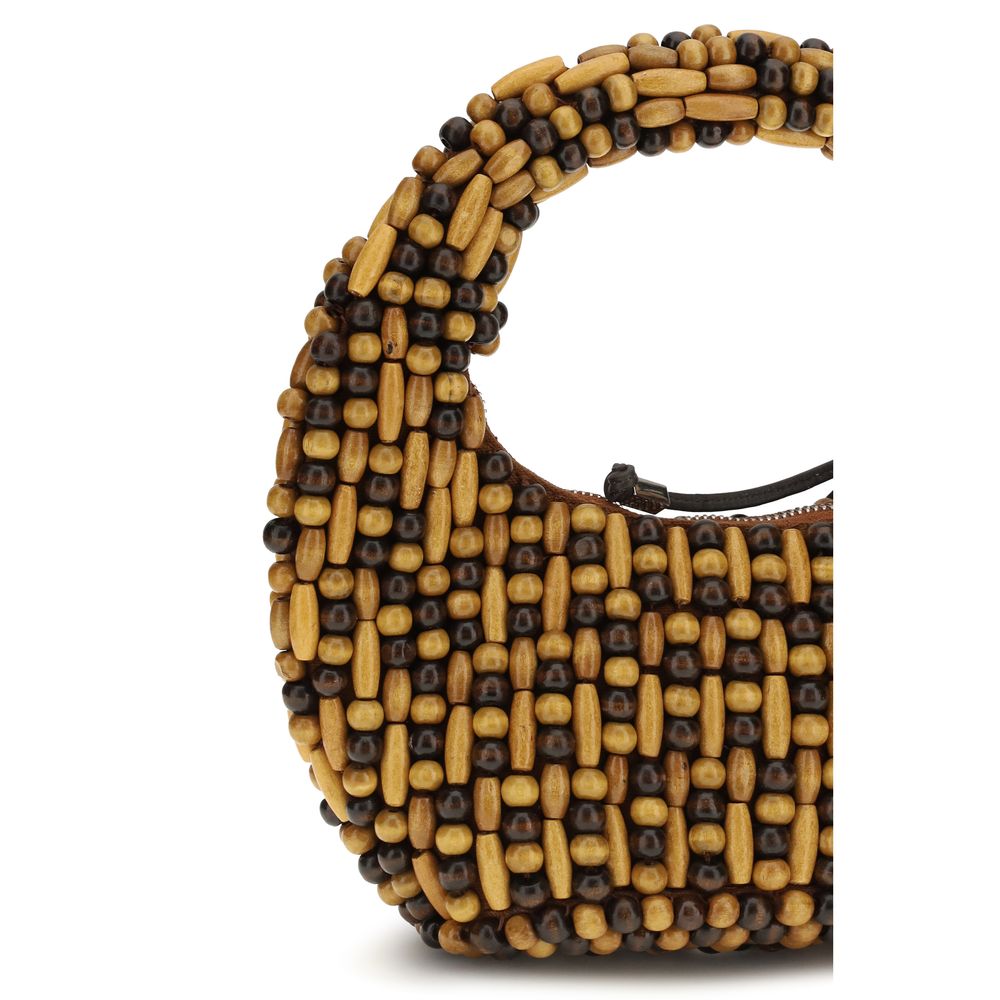 Brown Other Fibres Handbag