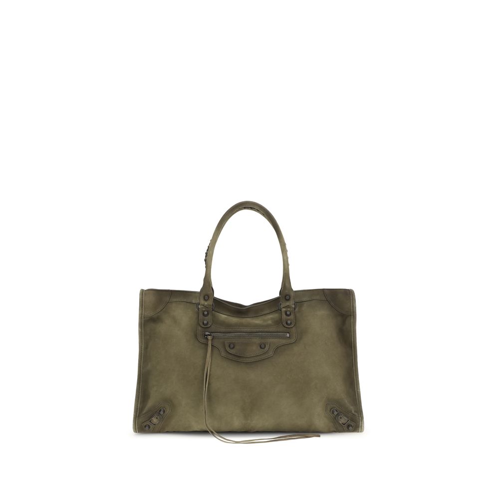 Bicolor Calf Leather Bos Taurus Shoulder Bag