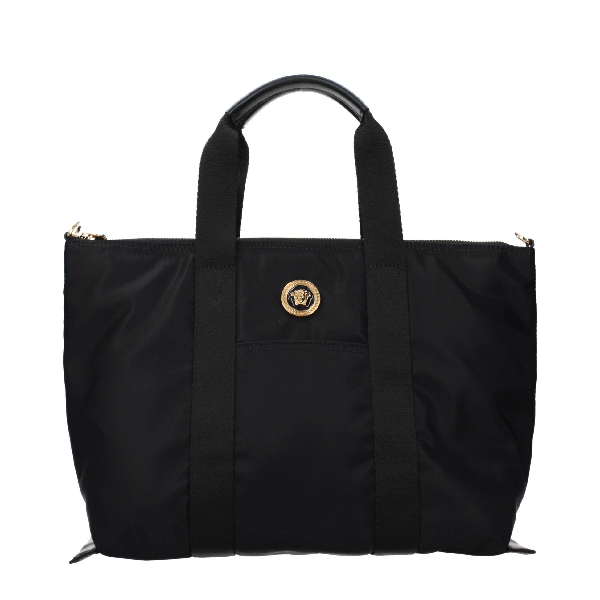 Black Nylon Handbag