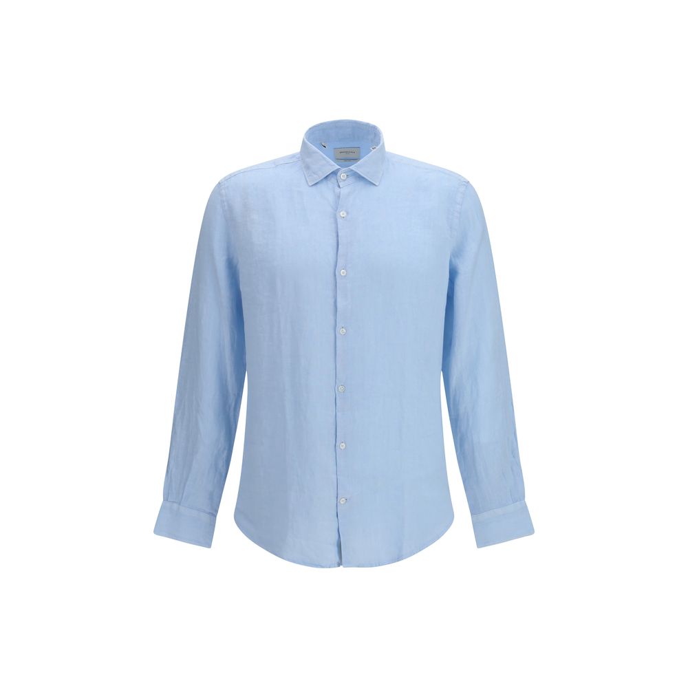 Blue Linen Shirt
