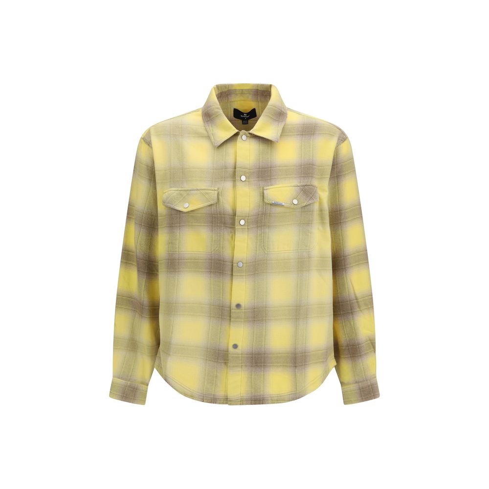 Bicolor Cotton Pattern Shirt