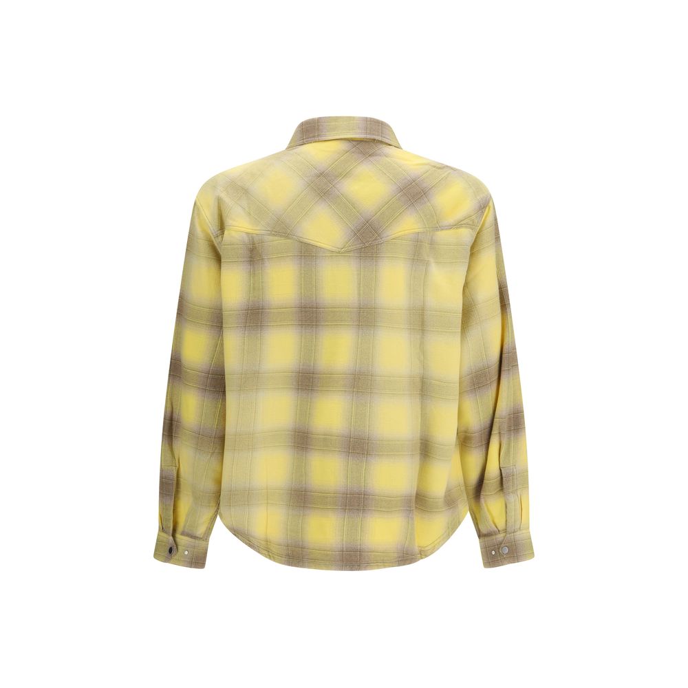 Bicolor Cotton Pattern Shirt