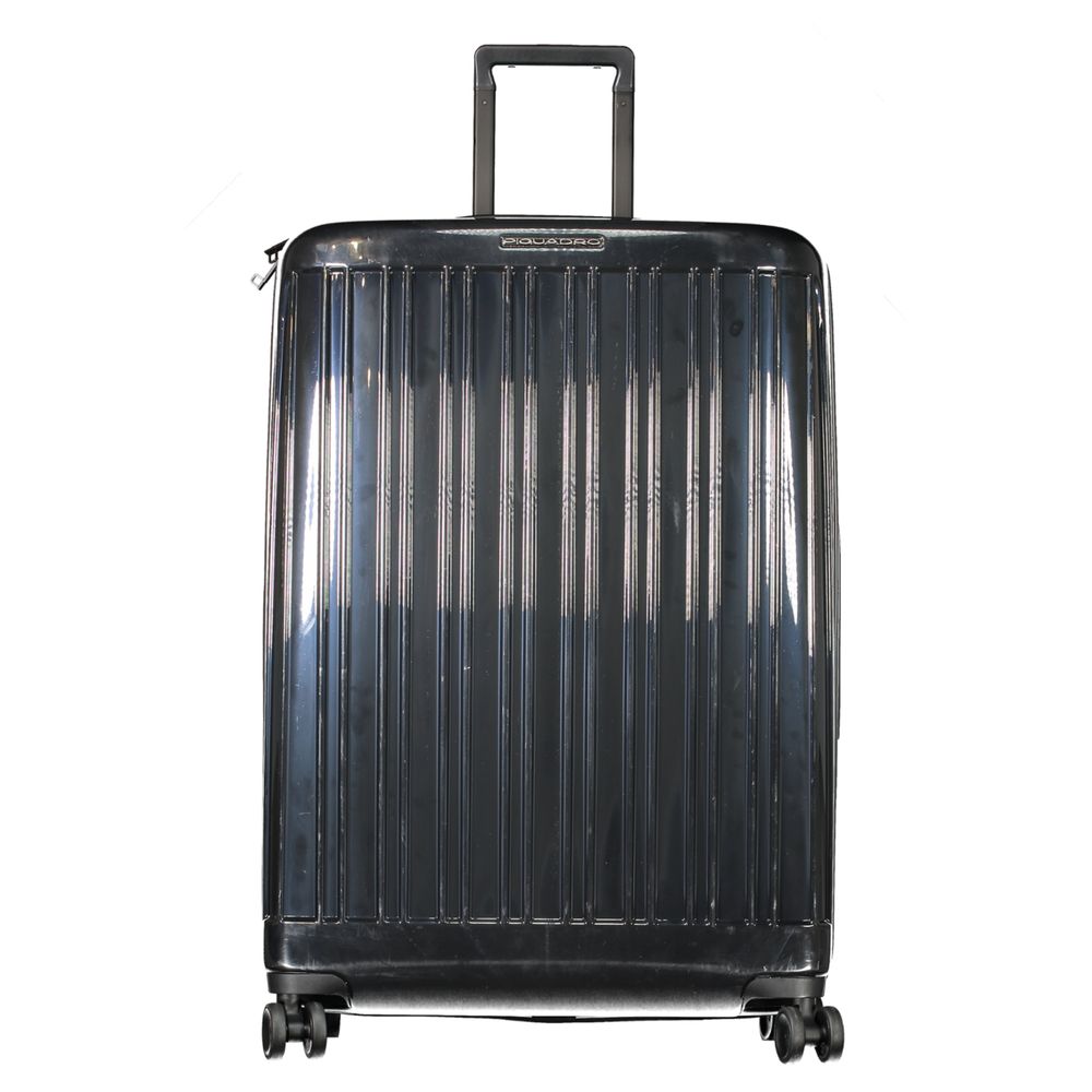 Black Polycarbonate Men's Travel Trolley