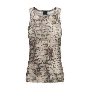 Beige Cotton T-Shirt