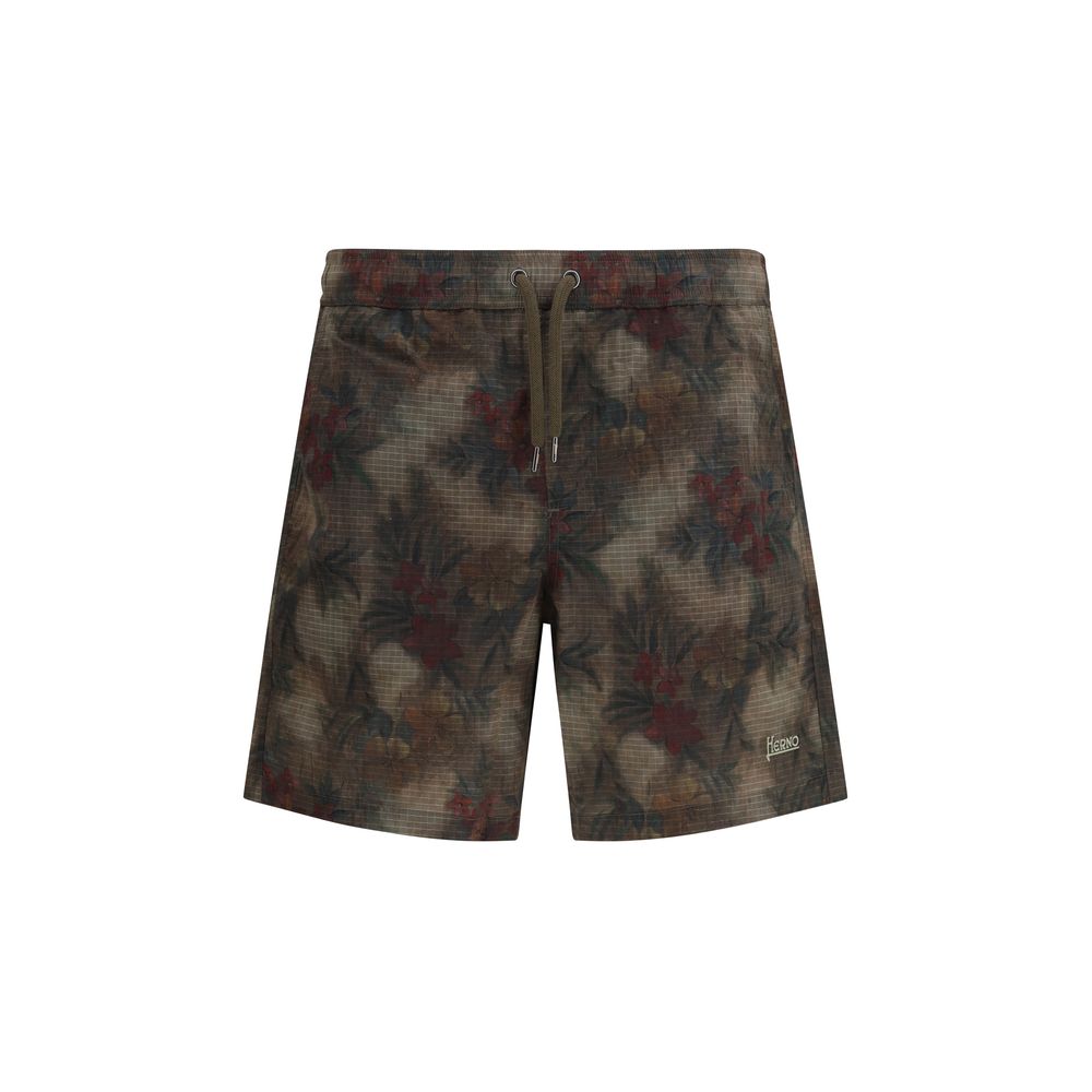 Multicolor Polyamide Swim Shorts