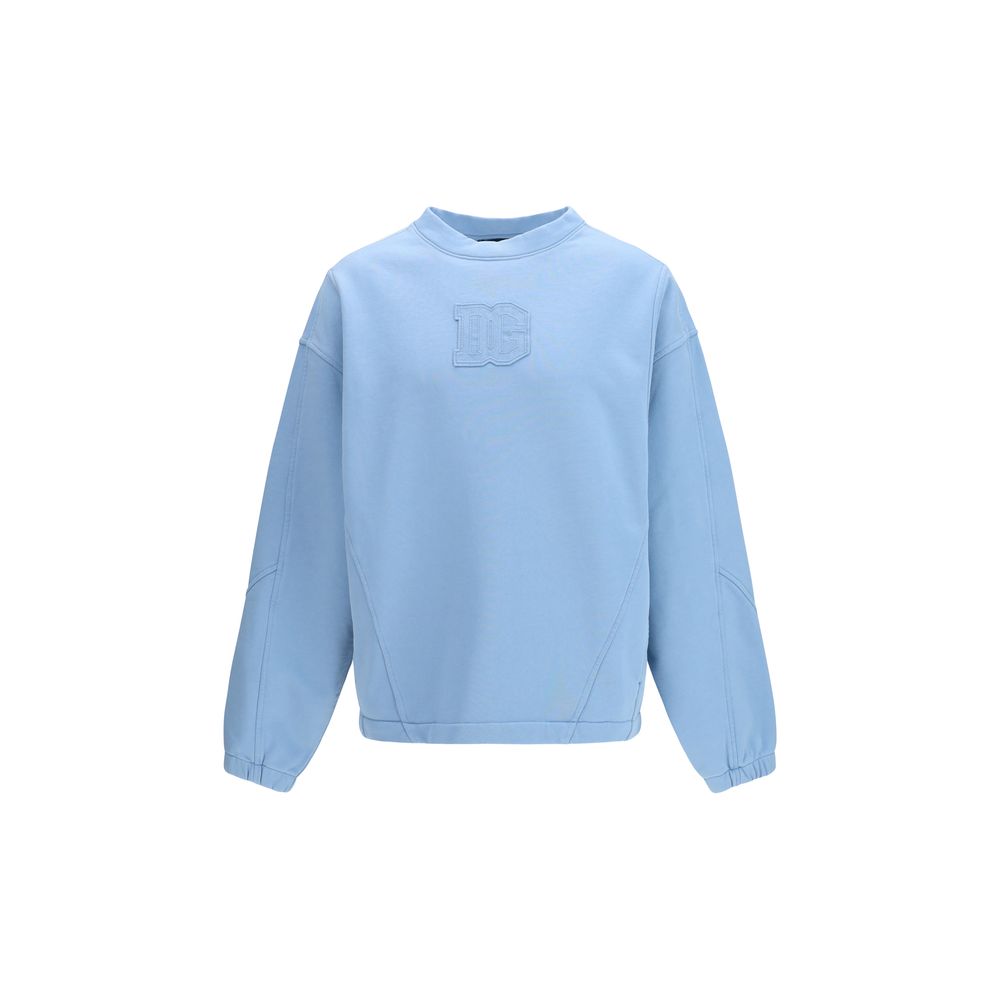 Blue Cotton Sweatshirt