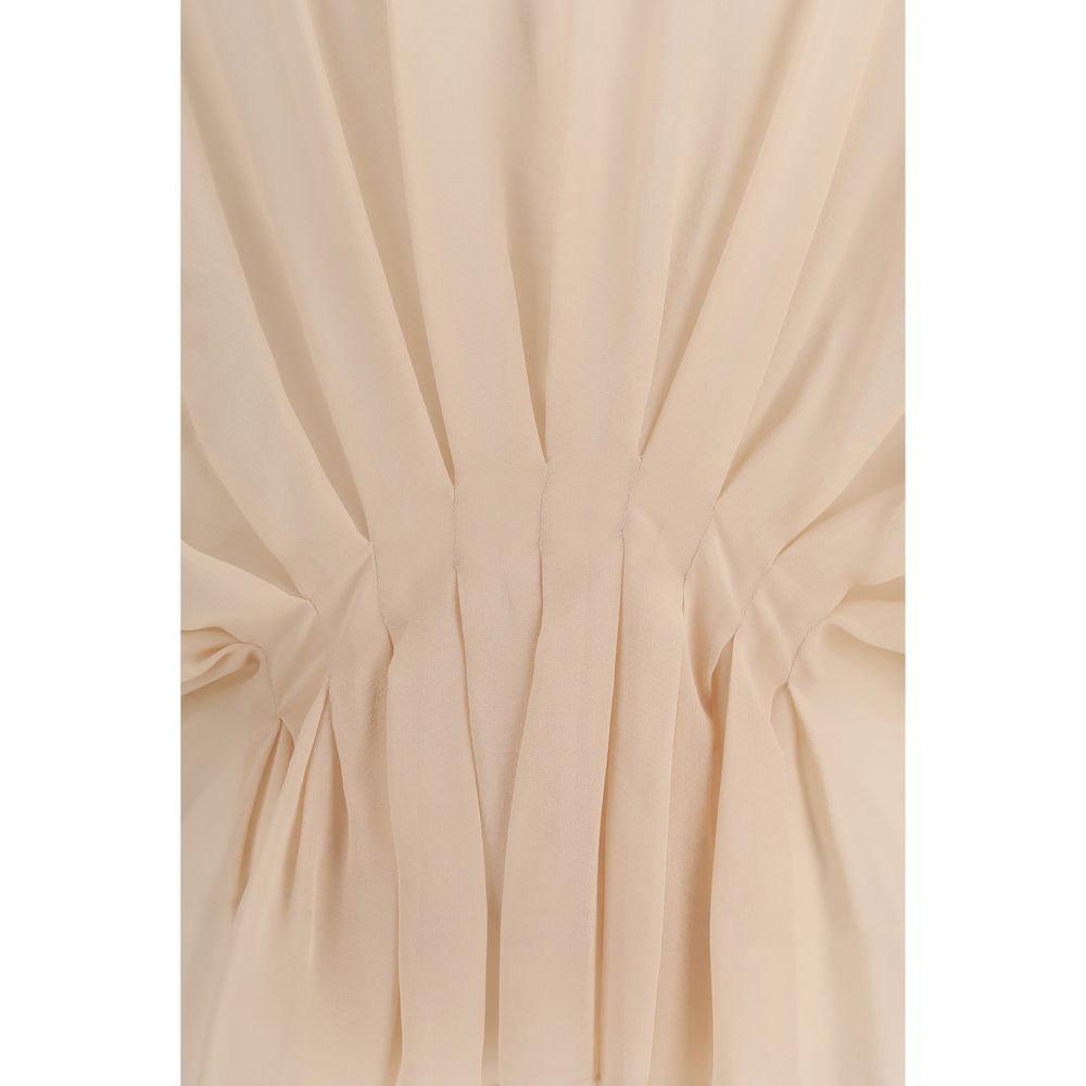 Multicolor Silk Dress Shirt