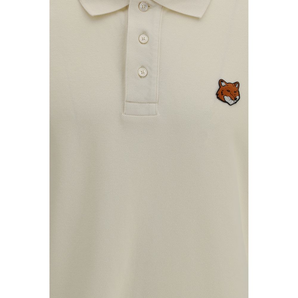 Beige Cotton Polo Shirt