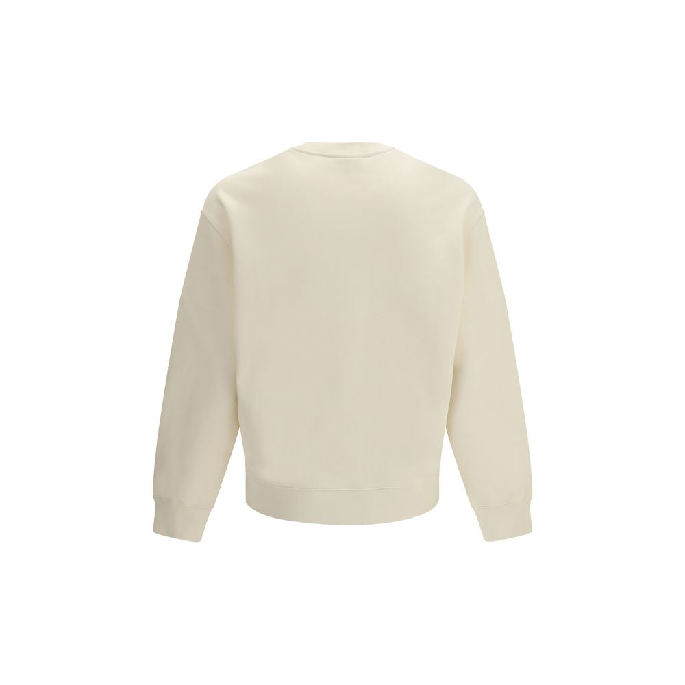 Beige Cotton Sweatshirt