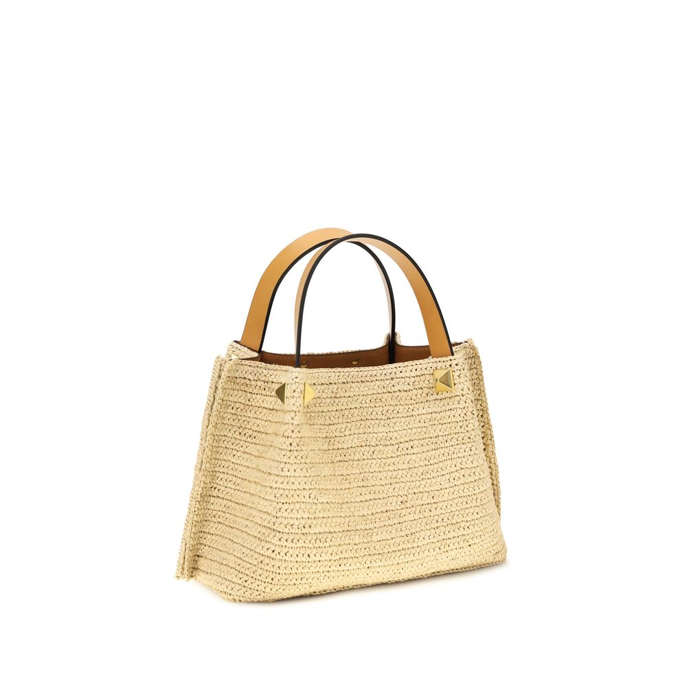 Natural Raffia Shoulder Bag