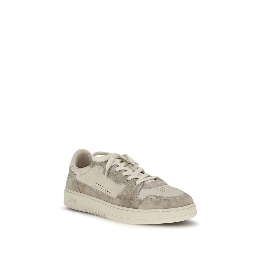 White Calf Leather Bos Taurus Low Top Sneakers
