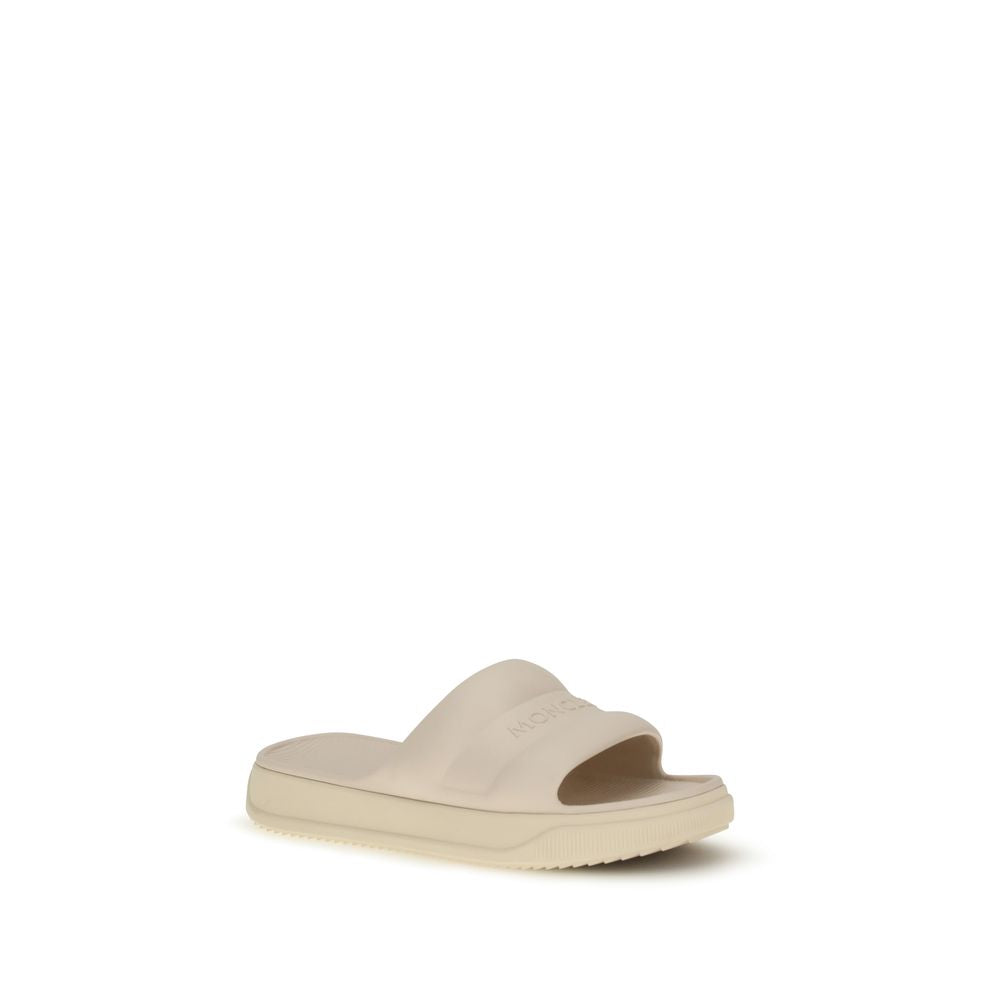 Beige Rubber Sandals