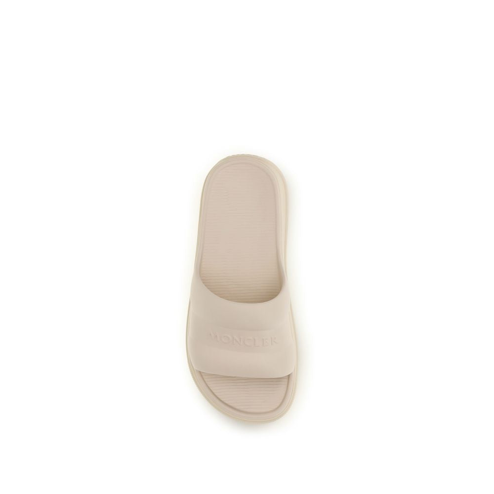 Beige Rubber Sandals
