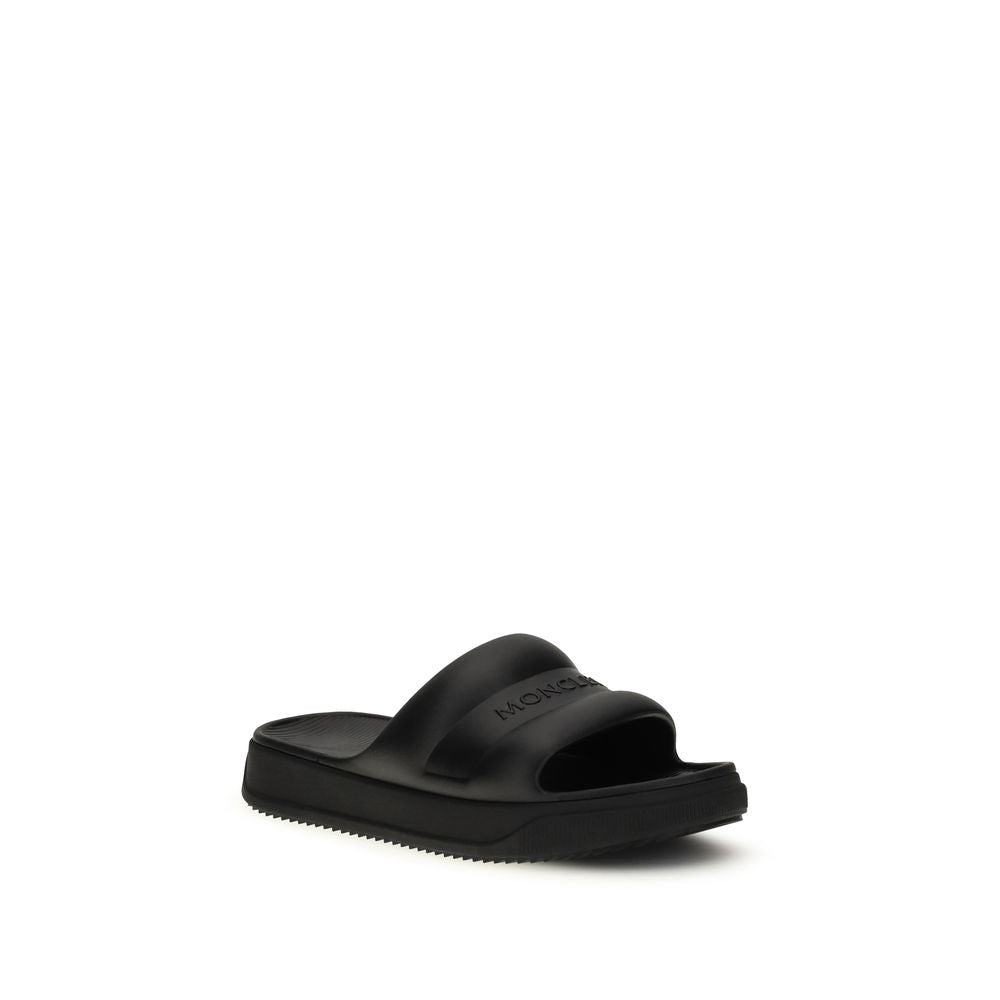 Black Rubber Sandals
