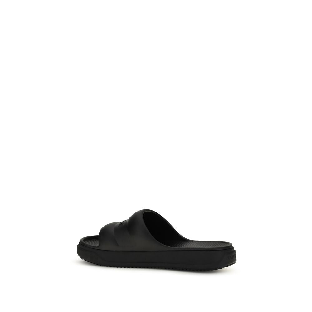 Black Rubber Sandals