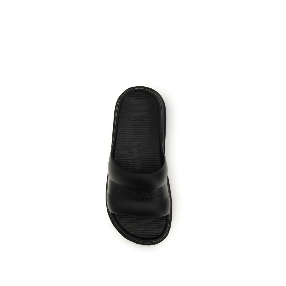 Black Rubber Sandals