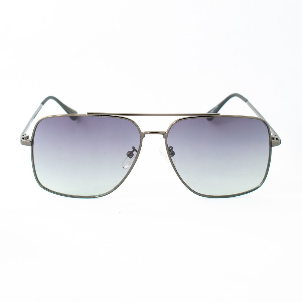 Gray Metal Sunglasses