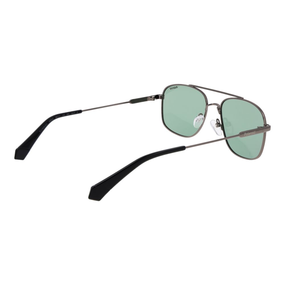 Gray Metal Sunglasses