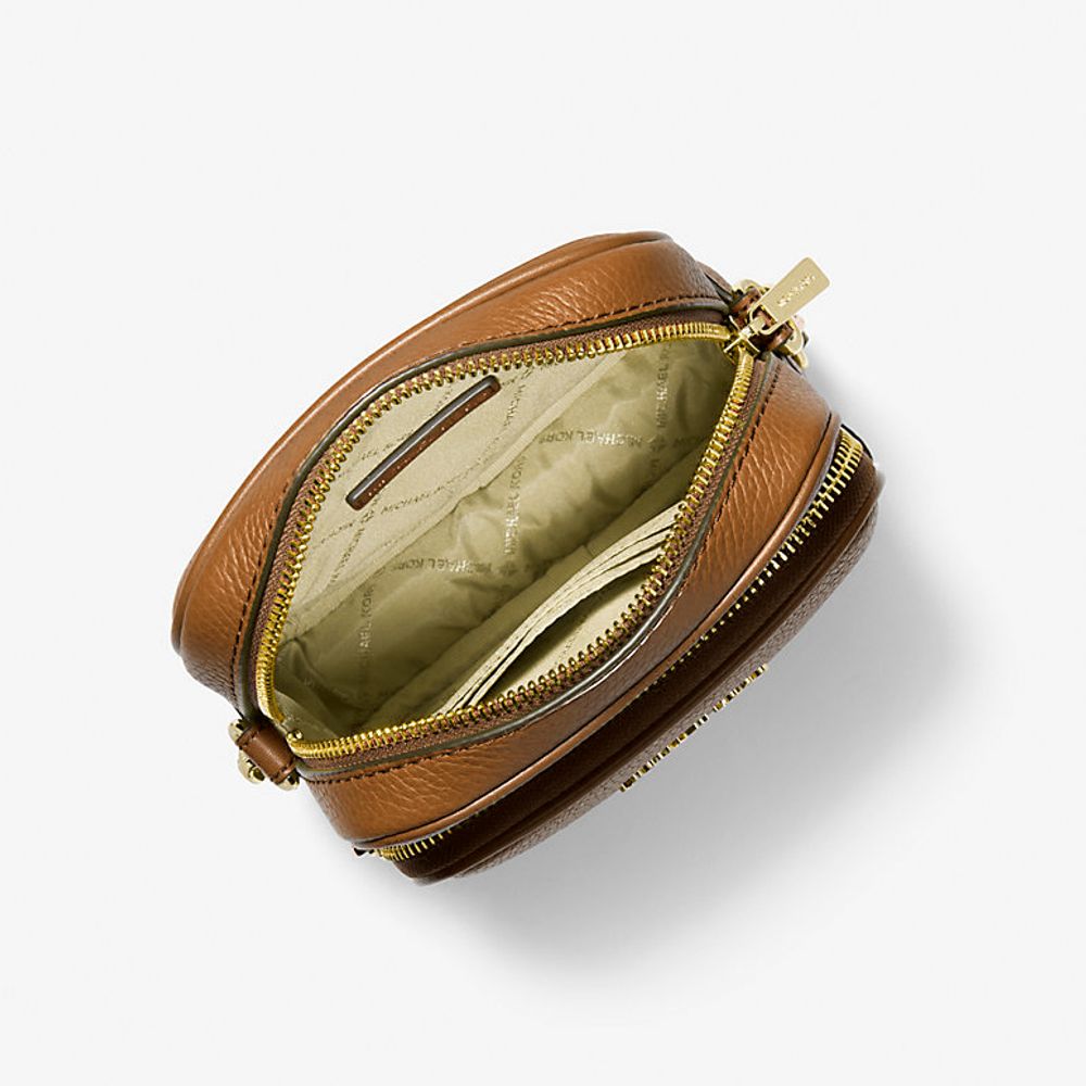 Brown Leather Shoulder Strap