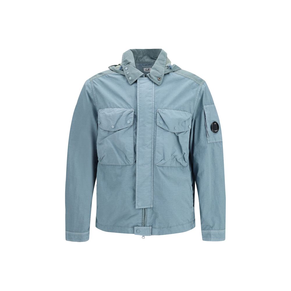 Blue Polyamide Shell Jacket