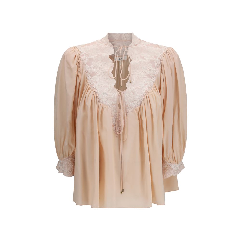 Multicolor Silk Blouse