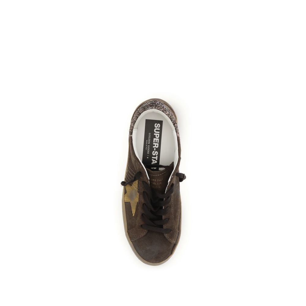 Brown Calf Leather Bos Taurus Low Top Sneakers