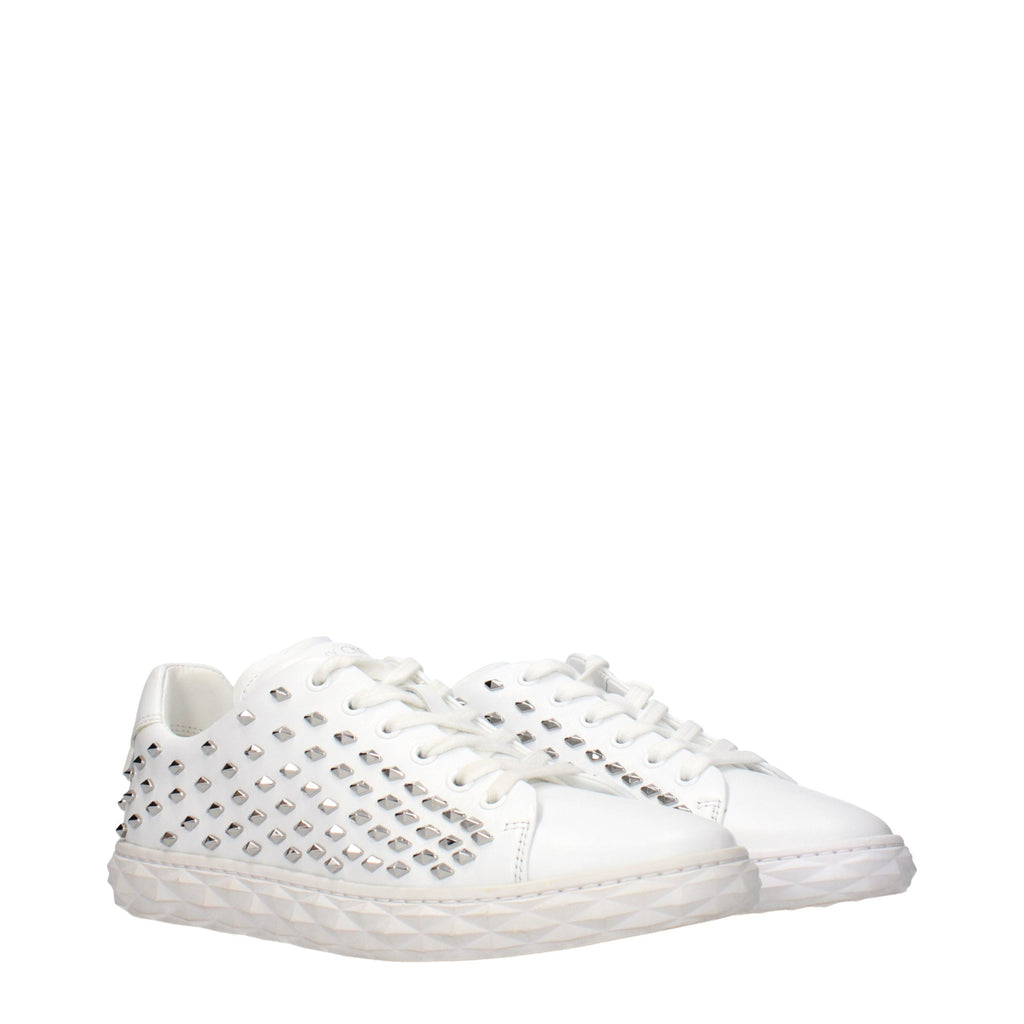 White Leather Sneakers