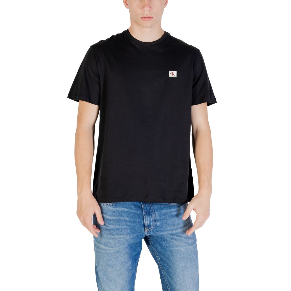 Black Cotton T-Shirt