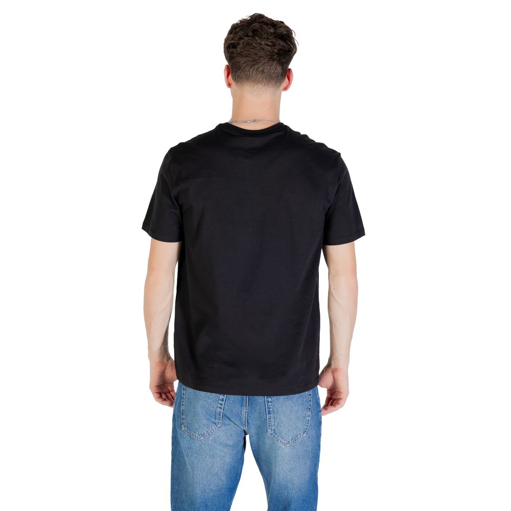 Black Cotton T-Shirt