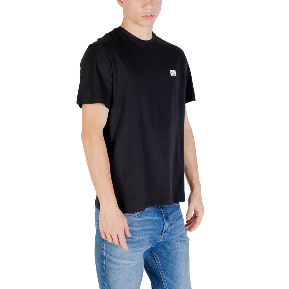 Black Cotton T-Shirt