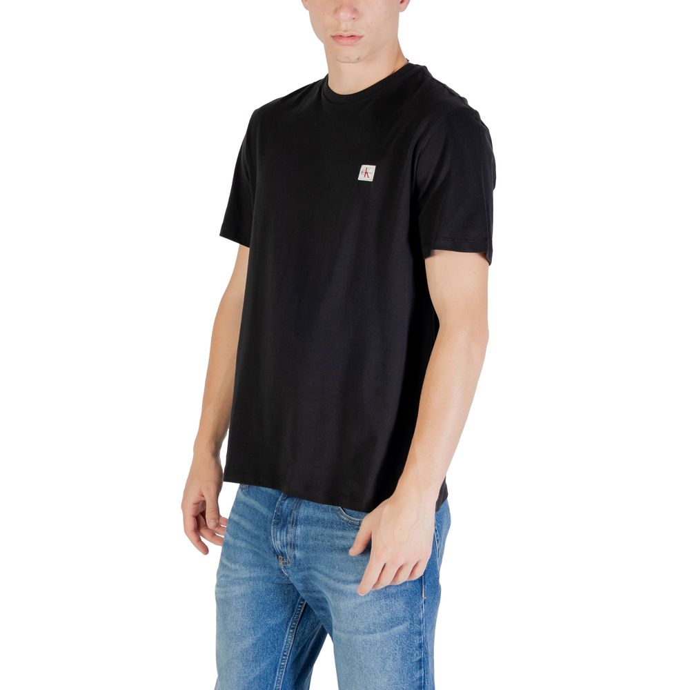 Black Cotton T-Shirt
