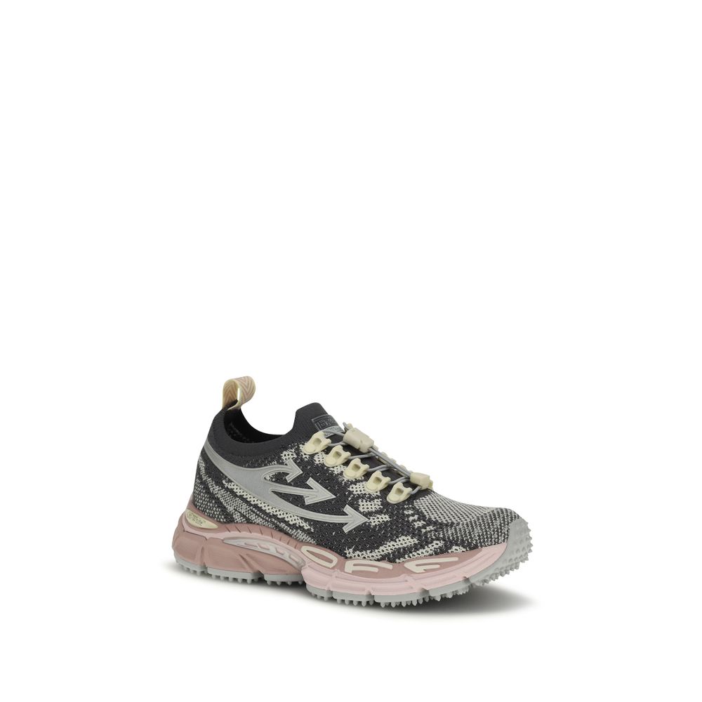 Multicolor Polyethylene Athletic Sneakers