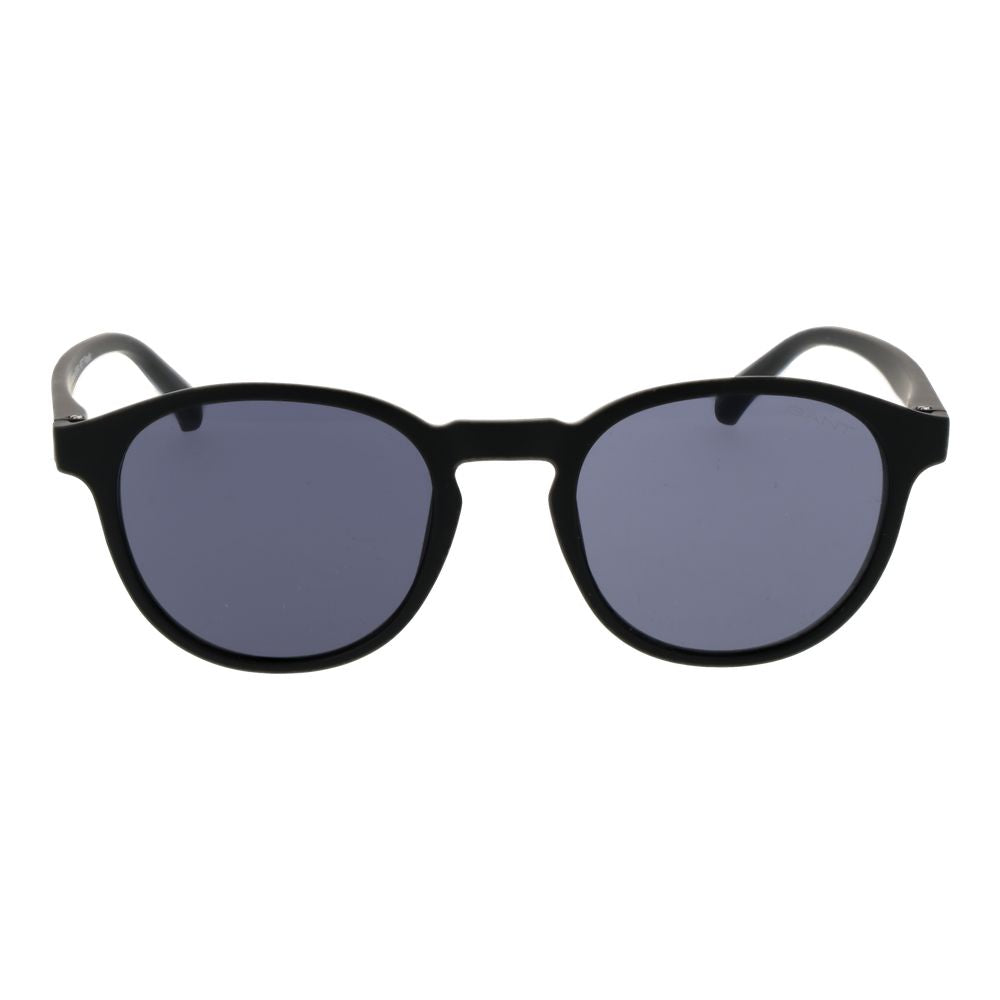Black Stainless Steel Sunglasses