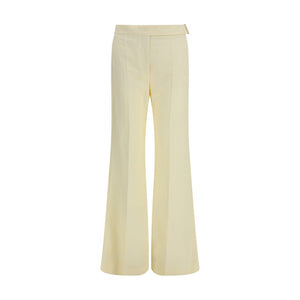 Bicolor Viscose Flared Pants