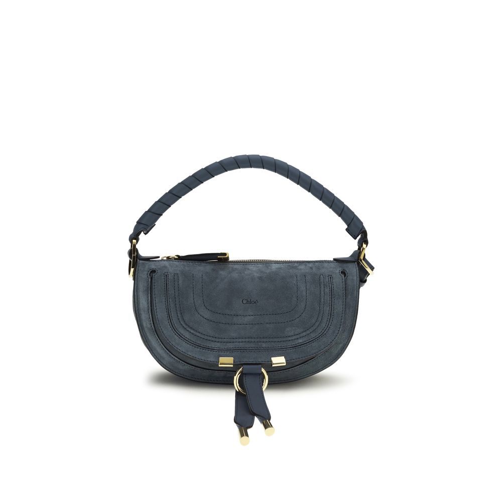 Blue Calf Leather Bos Taurus Shoulder Bag