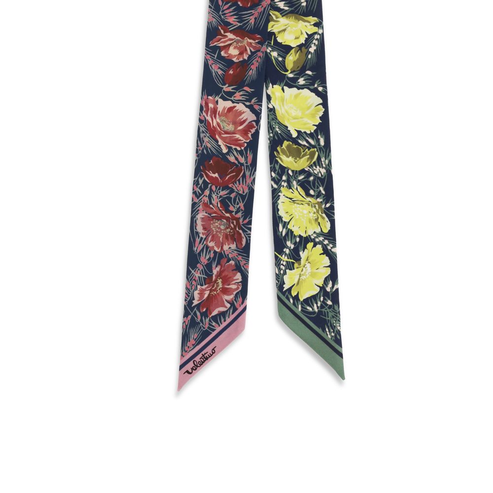 Multicolor Silk Foulard