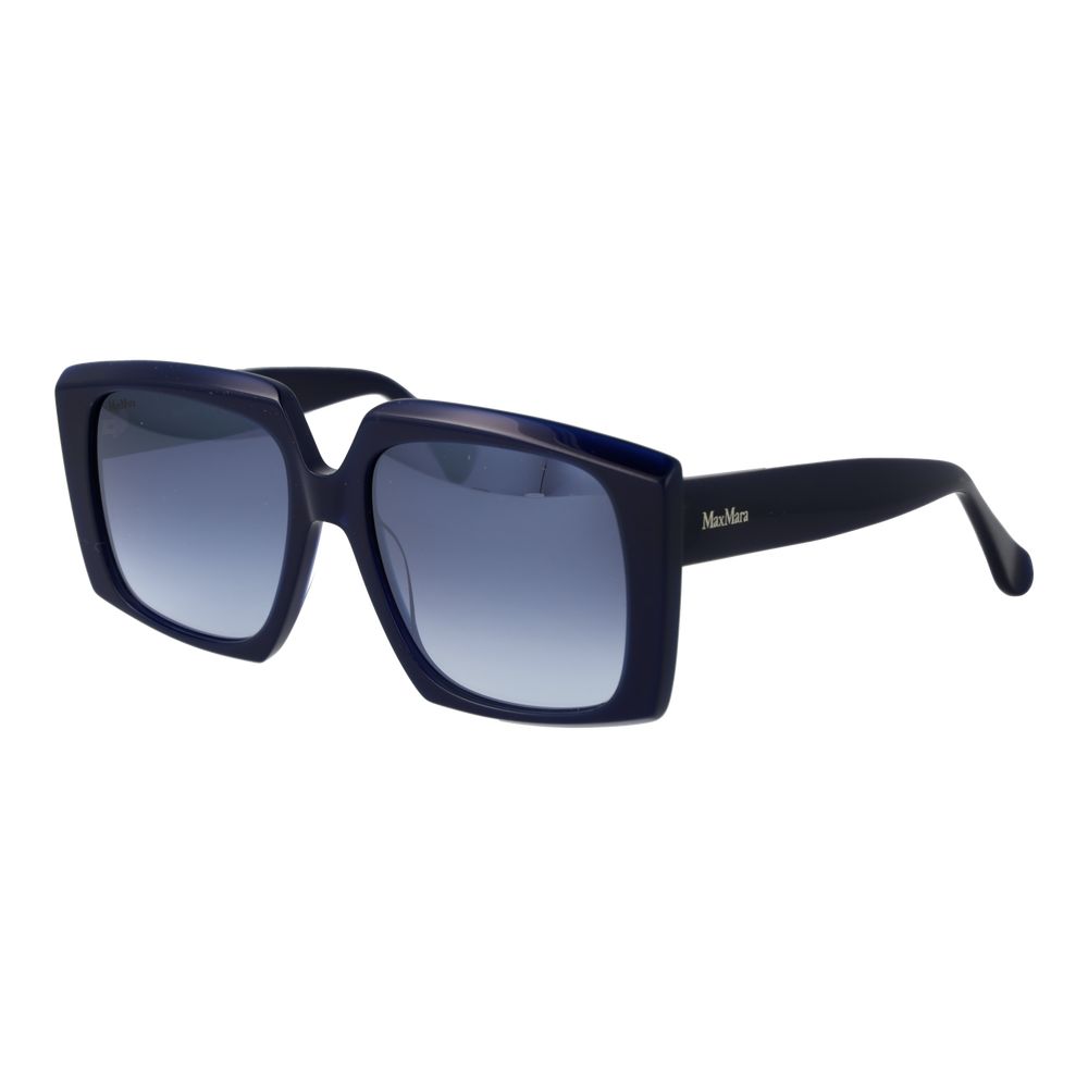 Blue Plastic Sunglasses
