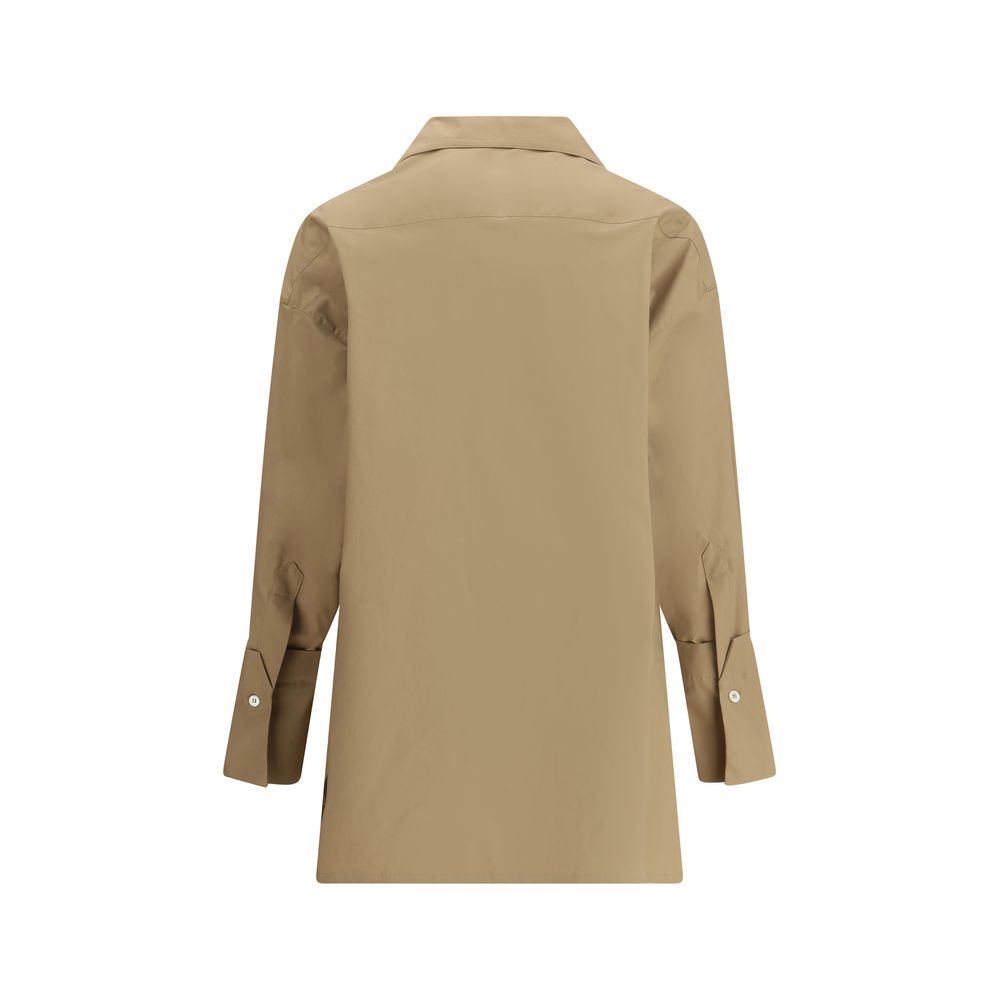 Brown Cotton Shirt