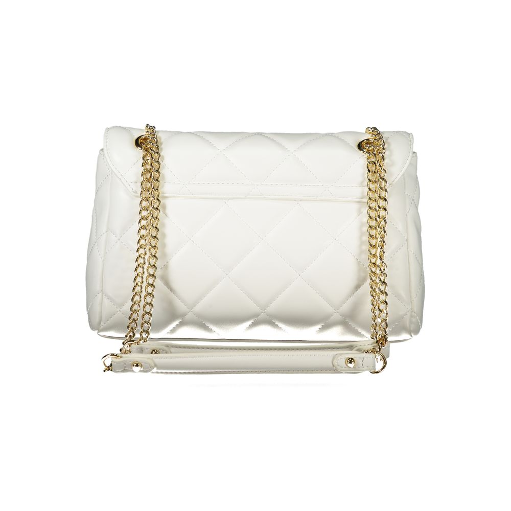 White Polyurethane Womens Bag