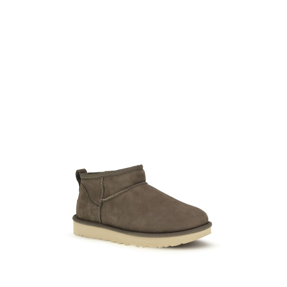 Brown Leather Ankle Boots